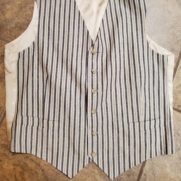Custom made reversible gentleman's vest - Picture 2 of 6